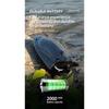 FY011 RC Turbojet Speedboat,2.4G Full‑Proportional,Water‑Cooled,Capsize Reset,LED Light Carbon Fiber Texture Boat
