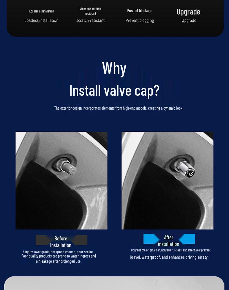 Tappi valvola pneumatici Honda per Civic 10ª generazione, Accord, CRV, City, XRV e Lingpai