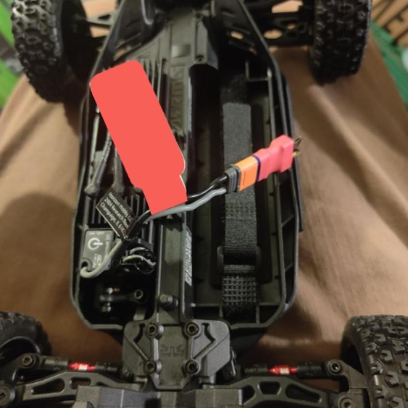 4 Stück EC2 auf T-Stecker Männlich Weiblich Fernbedienung Quadcopter Verbinder Adapter Ersatz für Heim- Außenanwendung Zubehör