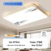 LED Square Ceiling Light - Super Bright for Bedrooms and Living Rooms, Modern 2025 Style, Ideal for Master Bedrooms and Restaurants.