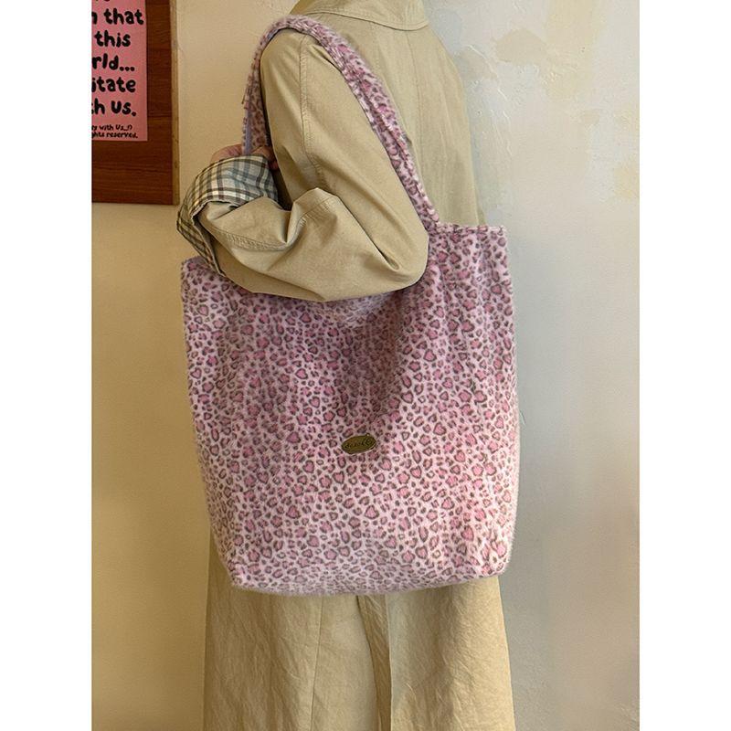 Lazy Wind Tote Bag - Large Capacity, Dual Pockets, Ideal for Commuting, Versatile Single Shoulder Bag