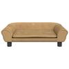 VidaXL Children's Sofa Brown 70x45x26 Cm Velvet, Mini Sofa, Mini Sofa Chair, Mini Sofa for Children, Sofa of 3196405