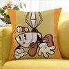 PPopular CCuphead Game Various Sizes Square Pillow Case For Car Home Bedchamber Decor