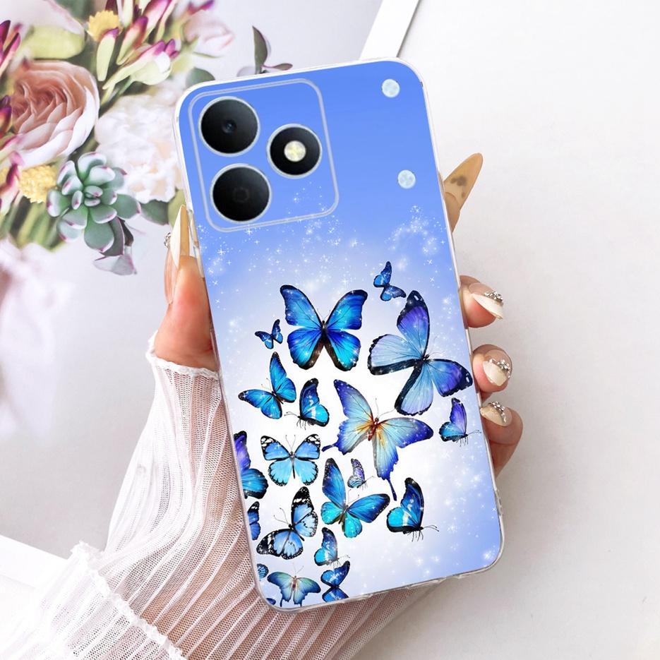 For Realme Note 80 4G Case RMX5388 Cute Cat Flowers Painted Cover Soft Silicone Case For Realme Note 80 Note80 Back Cover Fundas