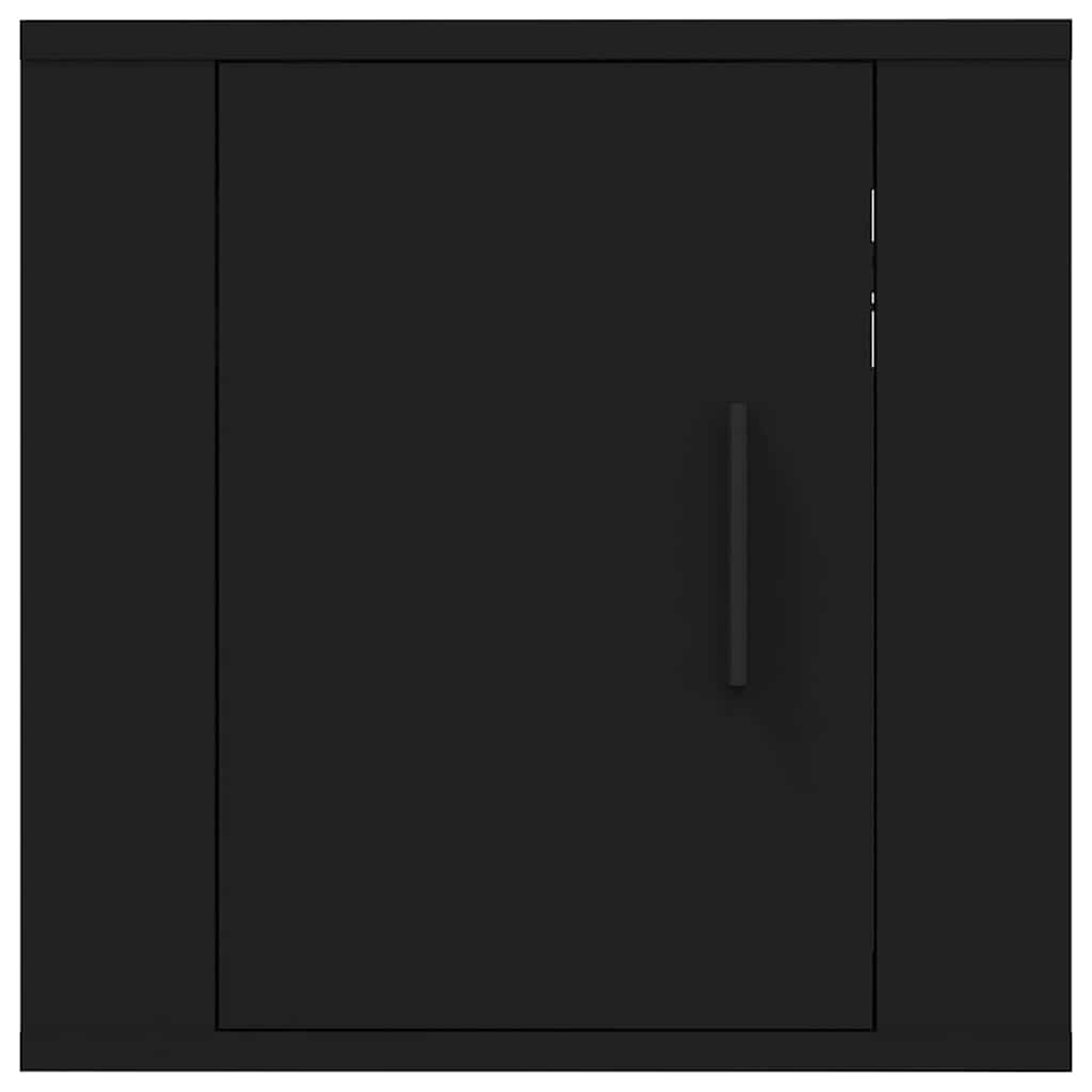Wall Mounted TV Cabinet Black 40 x 34.5 x 40 cm