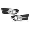 Pair of Fog Light Bezel Impact Resistant Strong Protection 25887505 for Verano Base Sport Touring
