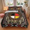 Native American Dreamcatcher Print 3Pcs Bedding Setduvet Cover With 2 Bedropillowcase Home Birthday Gift