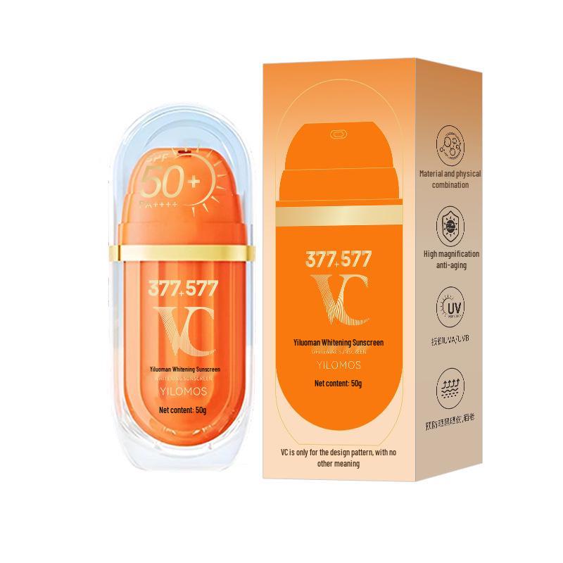 YILOMOS Whitening Sunscreen SPF50+ PA++++ 50ml - Anti-UV Protection YILOMOS Whitening Sunscreen 50ml