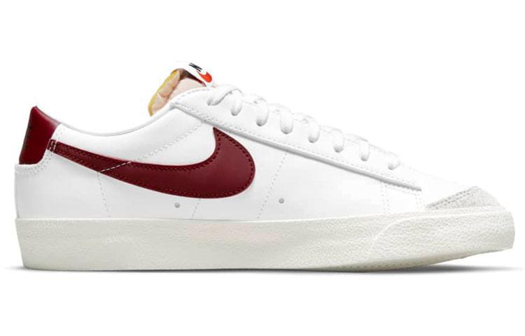 Nike Blazer Low 77 White Team Red Women's DC4769-104