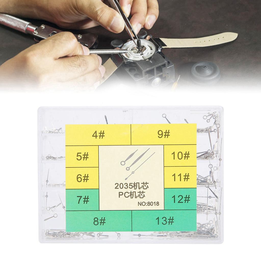 Watch Hour Minute Hands Alloy Replacement Accessories for 2035 Watch MovementSilver