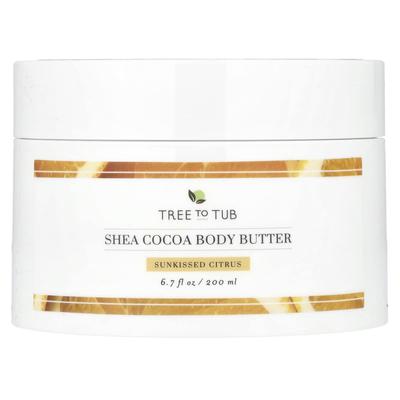 Shea Kakao Körperbutter, Sonnengereifte Zitrusfrüchte, 200 ml(6,7 fl oz)