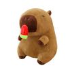 Cute Kapibara Watermelon Ice Cream Capybara Plush Toy Doll Super Cute Backpack Children's Doll