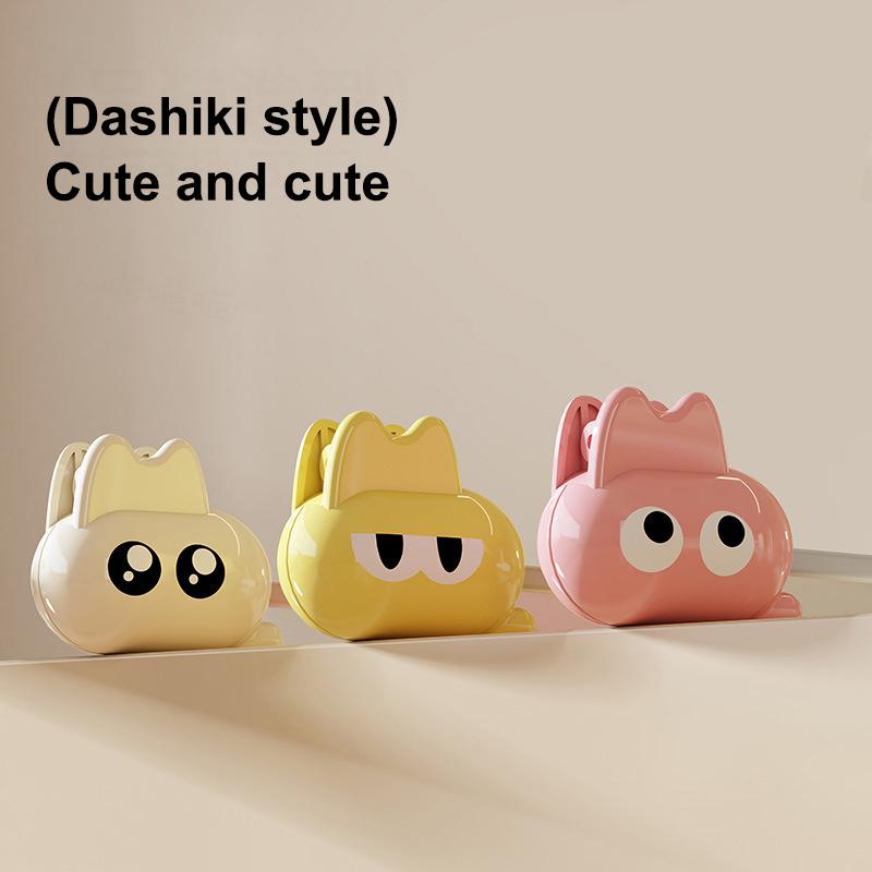 Portable Toothbrush Head Cover Clips Cat Plastic Dustproof Head Germproof Protector Caps For Travel Hiking Camping Bathroom