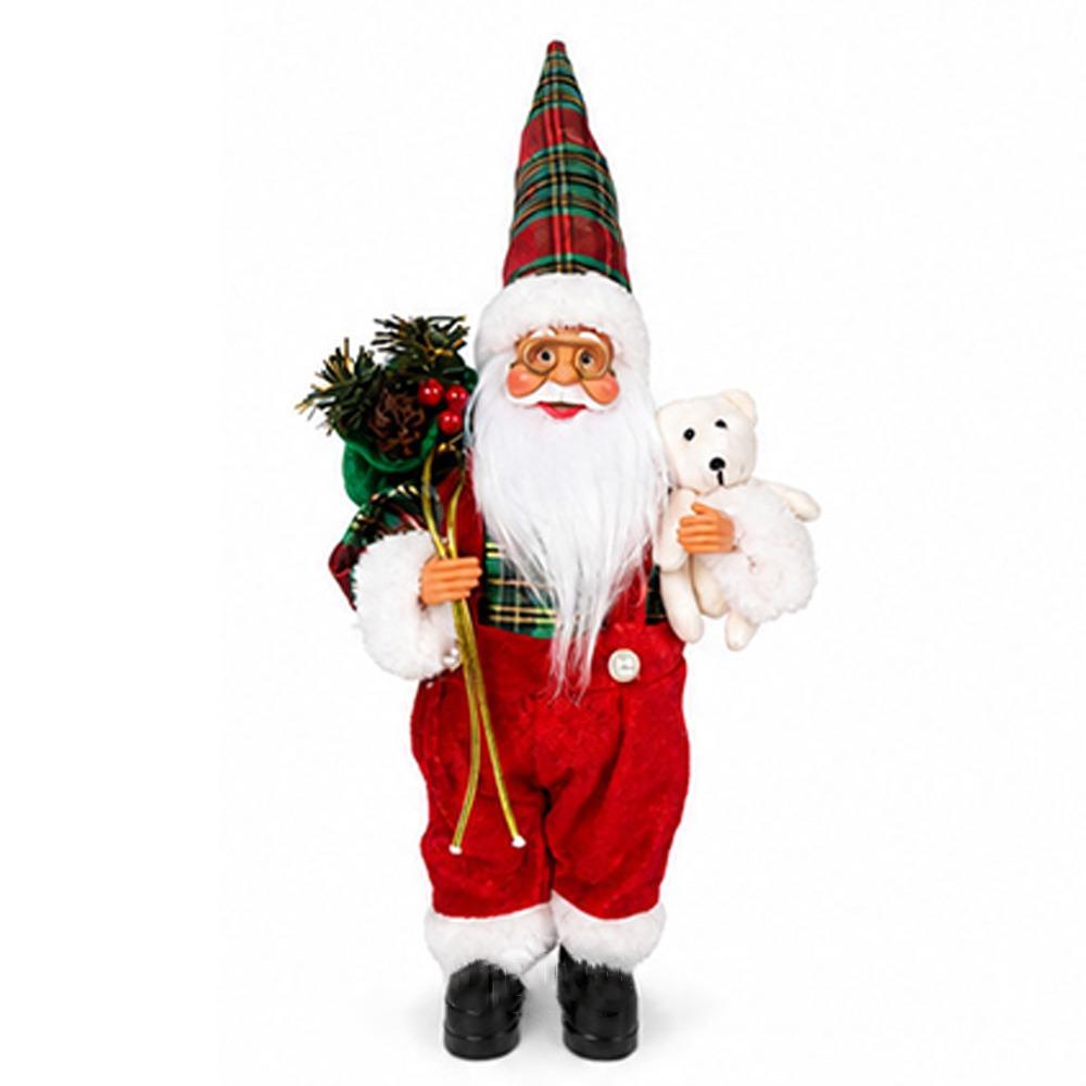 40cm Christmas Santa Doll Window Display Decor Christmas Figurine Christmas Home Decor