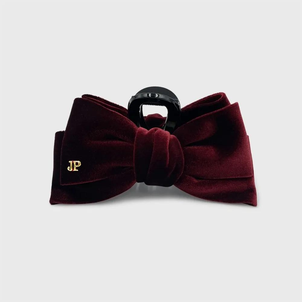 Velvet Ribbon Hair Clip JP-23-378CC