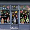 9 Sheets of  Window Decals Spring Window Stickers Decals for Glass Door Decorations