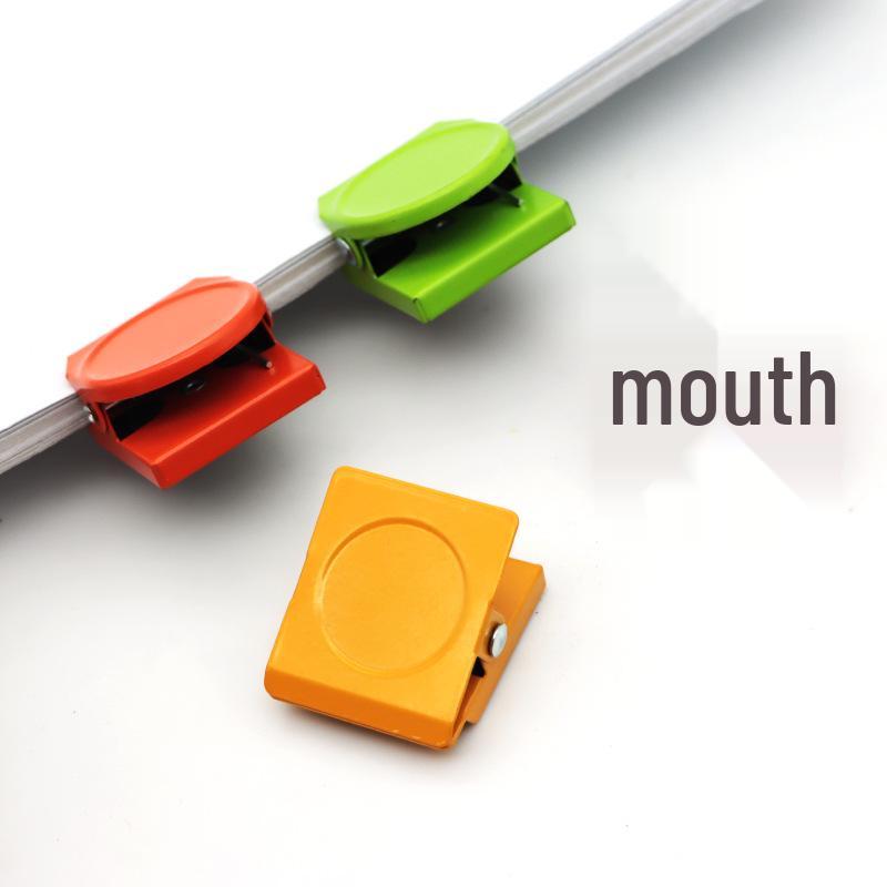 Metal Magnetic Clip: Strong Candy Color Magnet for Refrigerator & Whiteboard
