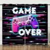 2024 Gamepad Player Game Elements Curtain Kids Boys Girls Room Decor Bedroom Living Room Shade Curtain 2 Panels Free Delivery