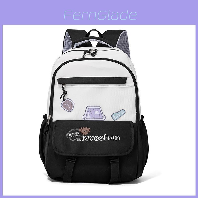 Leichter lässiger Nylon-Rucksack für Mittelschüler mit lastreduzierendem Design für Schule und Reisen