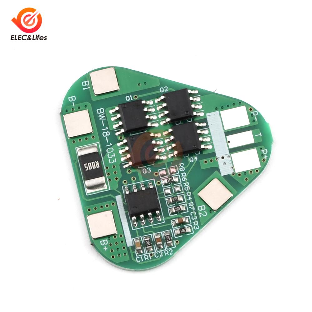 BMS 1S 1A 11A Li-ion Lithium Battery Protection Board 1 Cell PCB 11.8V-11.6V Lithium Polymer Battery Active Balancer equalizer
