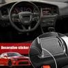 Fits Dodge Charger 15-20 REAL Carbon Fiber Center Console Cup Holder Side Cover
