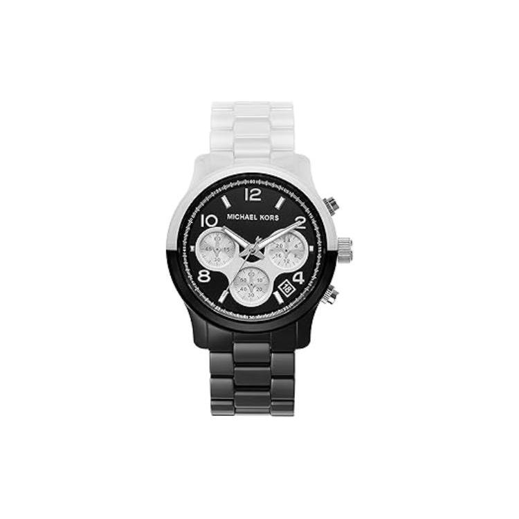 

MICHAEL KORS Wrist Watch Quartz Movement Ceramic Strap 38mm Black Dial Unisex 50m Water Resistant MK7330 Black Dial