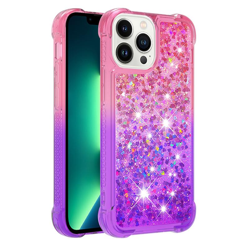 Fashion Gradient Color Flow Sand Case For Xiaomi 13T Pro 13Lite 12T 11T Mi 10T Pro Note10 Lite 5G Cover Soft Protect Cases Coque