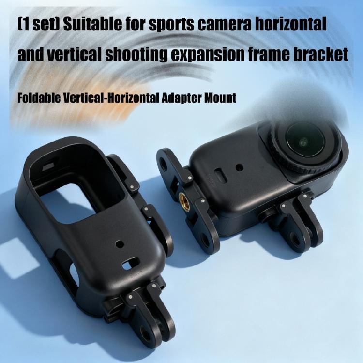 MultiPurpose Camera Frame Foldable Claw Clip Shockproof Features for Action Camera Various Photography Accessories