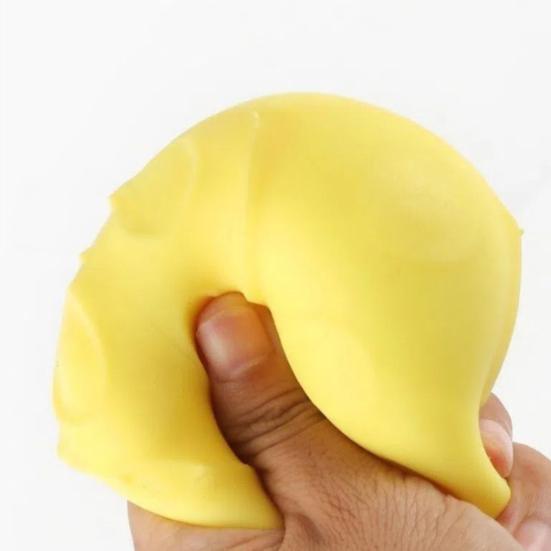 Simulated Triangle Cheese Squeeze Toy Stress Relief Cheese Fidget Toy Slow Rising Simulation