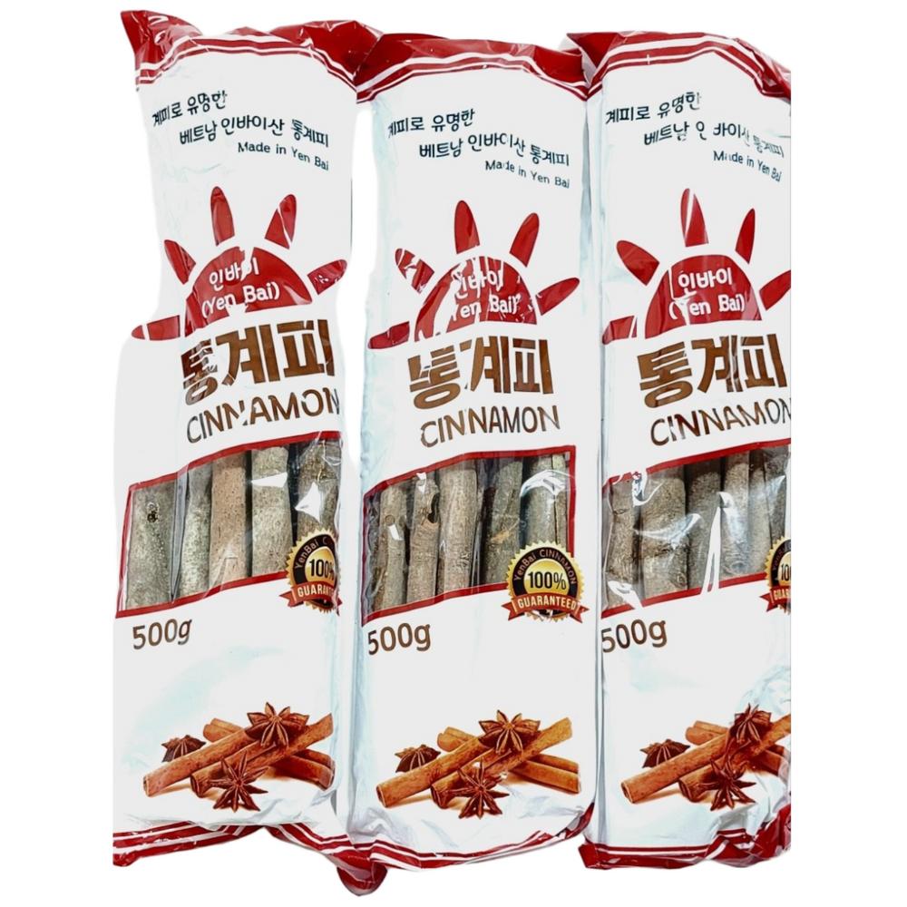 1 Box of 30 Whole Cinnamon Sticks, 500g, Vietnam Inbaisan Product for Food Supply