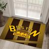 Design Boston Bruins Tappeto in Velluto di Cristallo Accogliente Non?Tappeto Stampato Antiscivolo per Camera da Letto Soggiorno Ingresso