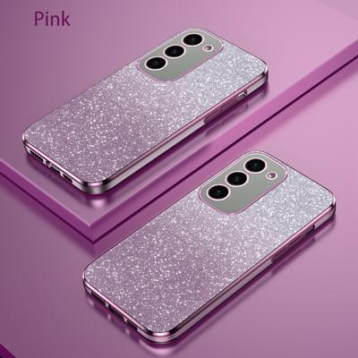 Überzug Bling Glitzer Glänzend Handyhülle Für Samsung Galaxy S10 S20 S21 S22 S23 S24 Plus Ultra Schützende Rückseite