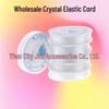 DIY Jewelry Supplies: Transparent Elastic Crystal Beading Line for Handmade Bracelets