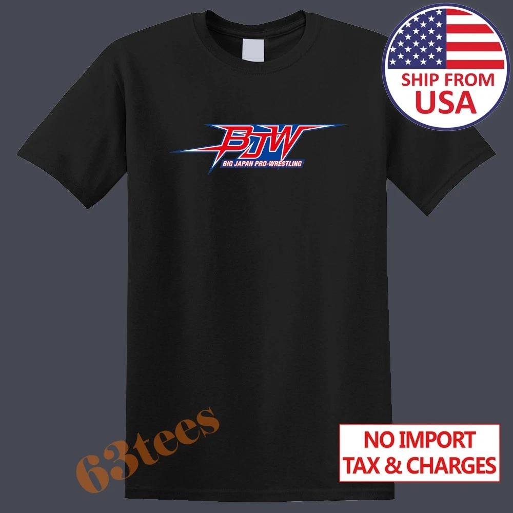 

BJW Big Japan Pro Wrestling MMA Sports Men s T-Shirt Women s Tee Top Unisex Black Size S to 5XL 4XL