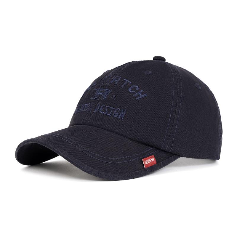 Cotton Baseball Cap Men's Spring Summer Sunshade Youth Outdoor Sun Cap