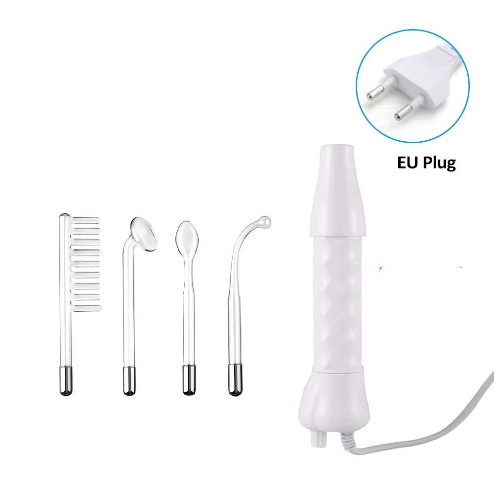 Outil de traitement facial haute fréquence 4-en-1 Éliminateur de points d'acné Appareil de beauté pour le traitement de l'acné