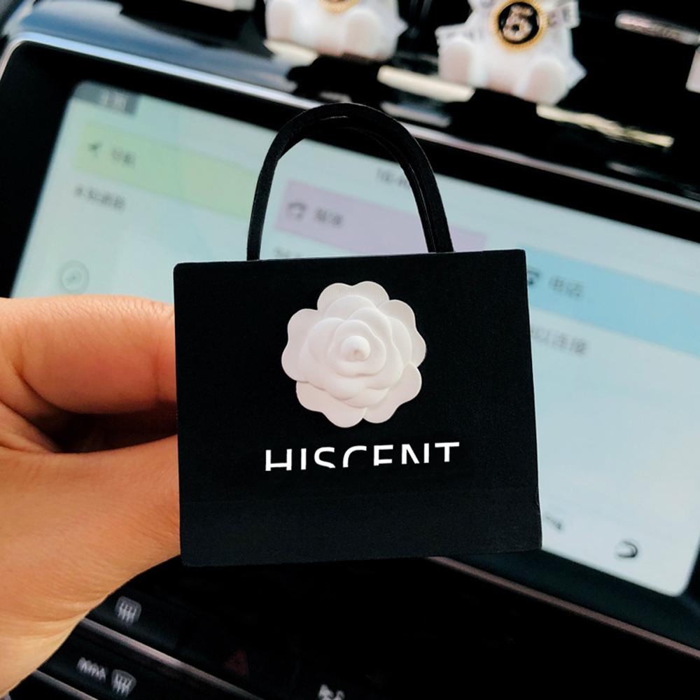 Car Air Outlet Aromatherapy Chain Bag Suit Lipstick Air Cushion High Grade Decorative Diffuser with 5ML Perfume Premium Gift