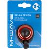M-Wave Bella Aluminum Red Bicycle Bell