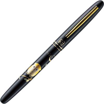 Kuretake Fude Pen Kuretake Fountain Brush Makie Monogatari Owl Black Scroll DU180-415