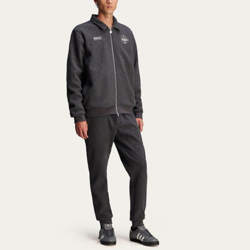 adidas Spezial FC Track Top Taubengrau Heather Herren Oberteile JE6075