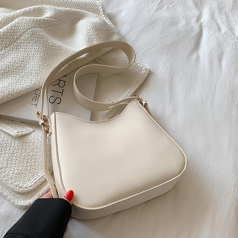 Piele PU modă retro casual pentru navetă geantă de mână maro proteină geantă de umăr modă pentru femei textură capacitate mare temperament