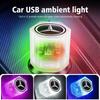 FA03Car USB LED Ambient Light Lamp Gradient Colorful Night Light For Mercedes Benz AMG A C E S G Class W201 W210 W108 W204 W205 W203