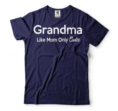 Maglietta Divertente Nonna Regali per Nonna Nonna Come la Mamma Solo Più Figa Maglietta Nonna