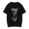Funny Cat Print Women Casual T-Shirt Women Men Summer Harajuku T Shirts Girl Boy Casual Fashion Clothes