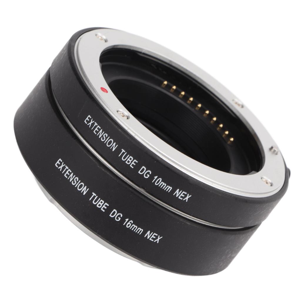 10mm 16mm Close Shot Adapter Ring Lens Auto Focus Extension Tube for Sony NEX Mount Camera