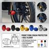 Motocykl CNC Suwak Przedniego Amortyzatora Oś Koła Ochraniacz Przed Upadkiem Dla Honda PCX125 PCX150 PCX160 ADV350 ADV160 ADV150 FORZA350 NSS350