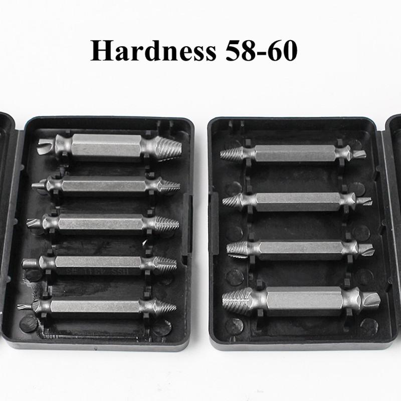 Damaged Screw Extractor Drill Bit Set Stripped Broken Screw Bolt Remover Extractor  Demolition Tools 4/5/6 PCS