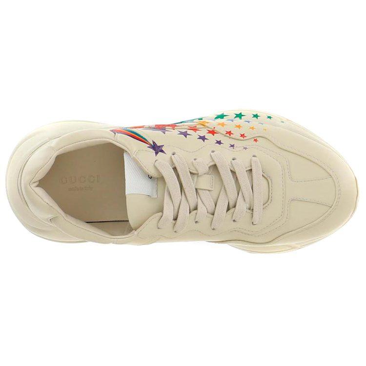 Gucci Rhyton Low Top Chunky Sneakers Women's White Multicolor 660062 2SH00 9522