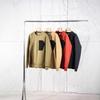 Men's Lightweight Round Neck Stretchy Hoodie – Soft, Comfortable, Breathable, Trendy for Spring & Autumn Outdoor Casual Wear