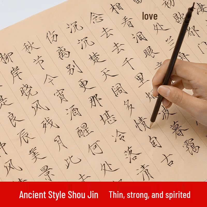 Thin Gold Style Calligraphy Practice Set
